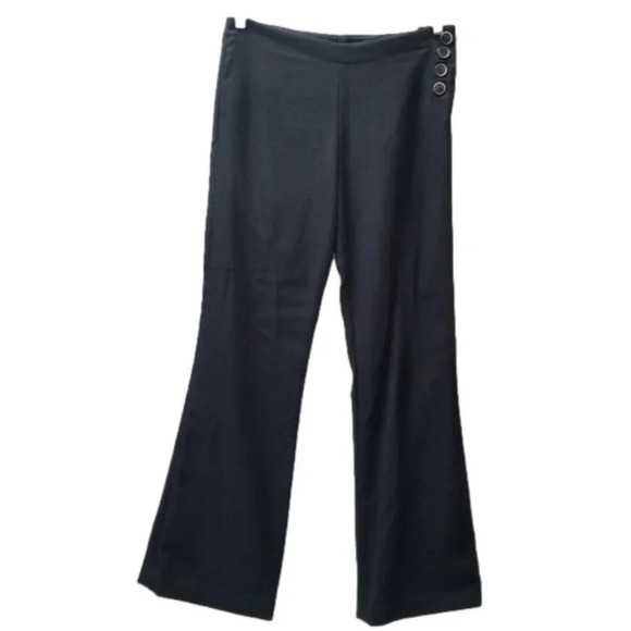 Anthropologie Elevenses The Brighton Pant Black  6 - Picture 3 of 11